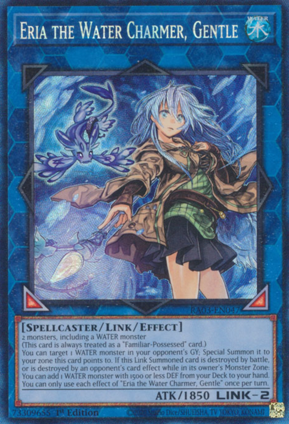 Eria the Water Charmer, Gentle - RA03-EN047 - Collector's Rare 1st Edition
