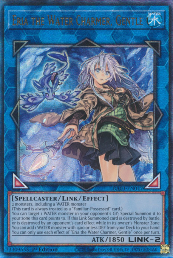 Eria the Water Charmer, Gentle - RA03-EN047 - Ultimate Rare 1st Edition