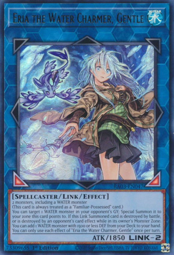 Eria the Water Charmer, Gentle - RA03-EN047 - Ultra Rare 1st Edition