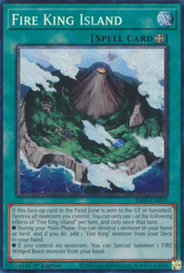Fire King Island - RA03-EN059 - Collector's Rare 1st Edition