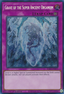 Grave of the Super Ancient Organism - RA03-EN077 - Secret Rare 1st Edition