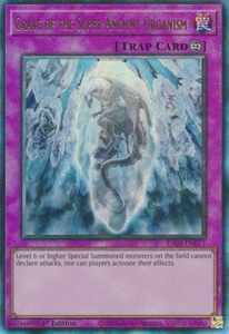 Grave of the Super Ancient Organism - RA03-EN077 - Ultimate Rare 1st Edition