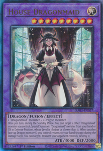 House Dragonmaid - RA03-EN037 - Ultimate Rare 1st Edition