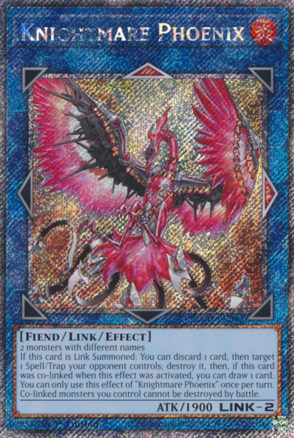 Knightmare Phoenix - RA03-EN042 - Platinum Secret Rare 1st Edition