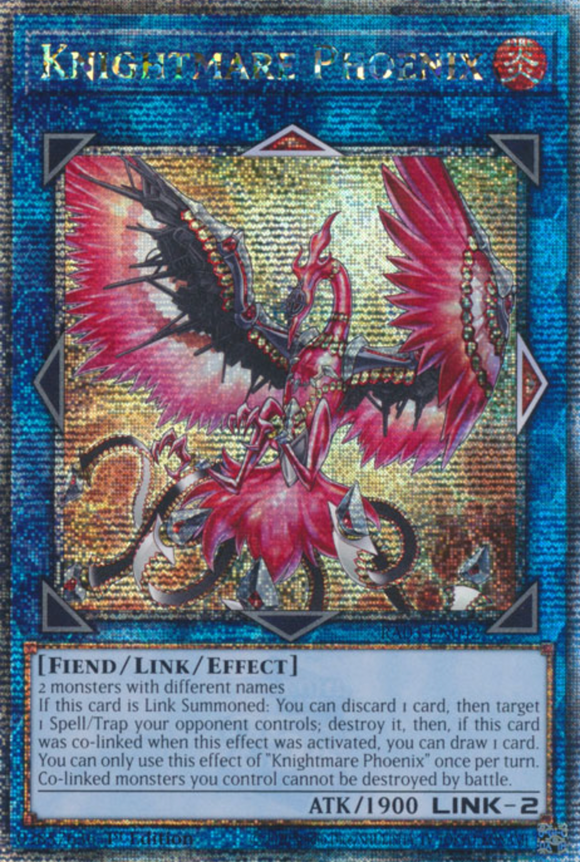 Knightmare Phoenix - RA03-EN042 - Quarter Century Rare 1st Edition