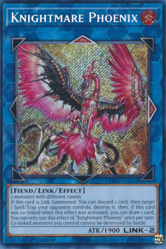 Knightmare Phoenix - RA03-EN042 - Secret Rare 1st Edition