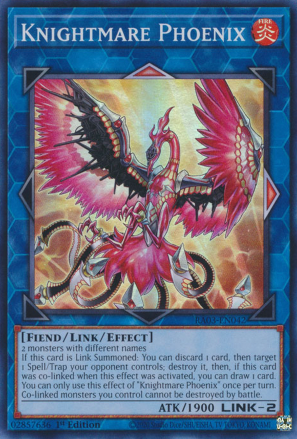 Knightmare Phoenix - RA03-EN042 - Super Rare 1st Edition