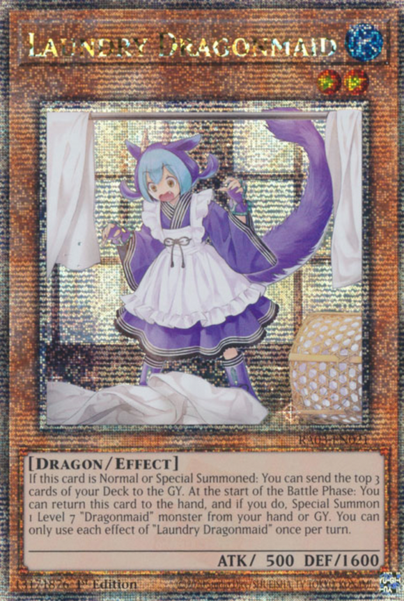 Laundry Dragonmaid - RA03-EN021 - Quarter Century Rare 1st Edition