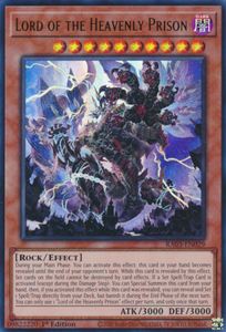 Lord of the Heavenly Prison - RA03-EN029 - Ultra Rare 1st Edition