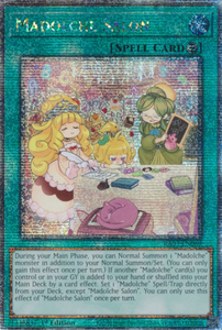 Madolche Salon - RA03-EN069 - Quarter Century Rare 1st Edition