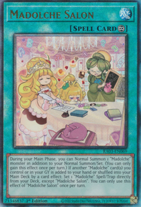 Madolche Salon - RA03-EN069 - Ultimate Rare 1st Edition