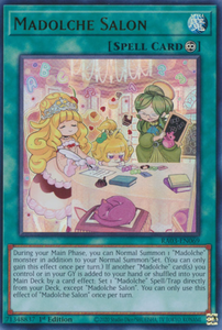 Madolche Salon - RA03-EN069 - Ultra Rare 1st Edition