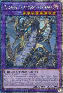 Thunder Dragon Colossus - RA03-EN036 - Quarter Century Rare 1st Edition