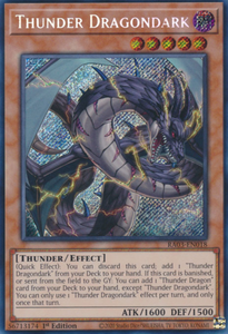 Thunder Dragondark - RA03-EN018 - Secret Rare 1st Edition