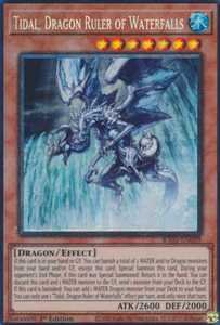 Tidal, Dragon Ruler of Waterfalls - RA03-EN009 - Collector's Rare 1st Edition