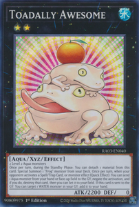 Toadally Awesome - RA03-EN040 - Super Rare 1st Edition