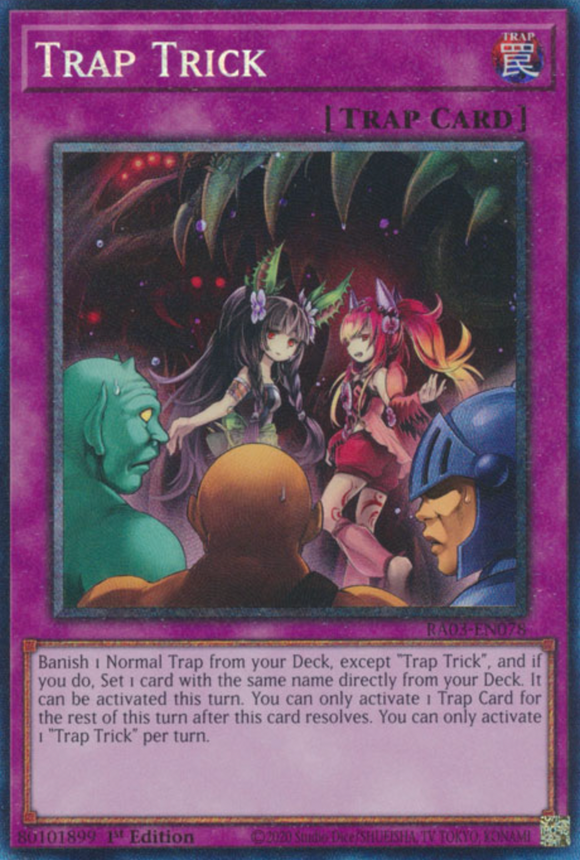 Trap Trick - RA03-EN078 - Collector's Rare 1st Edition
