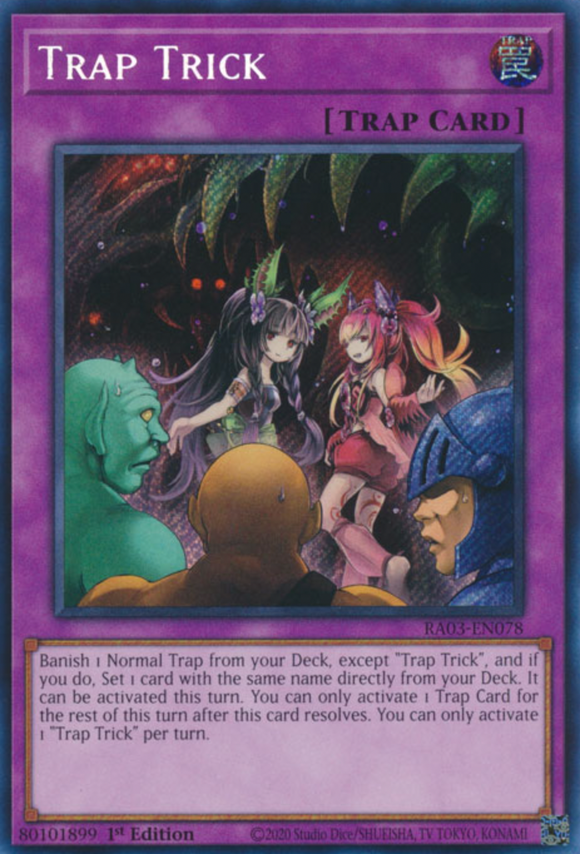 Trap Trick - RA03-EN078 - Secret Rare 1st Edition
