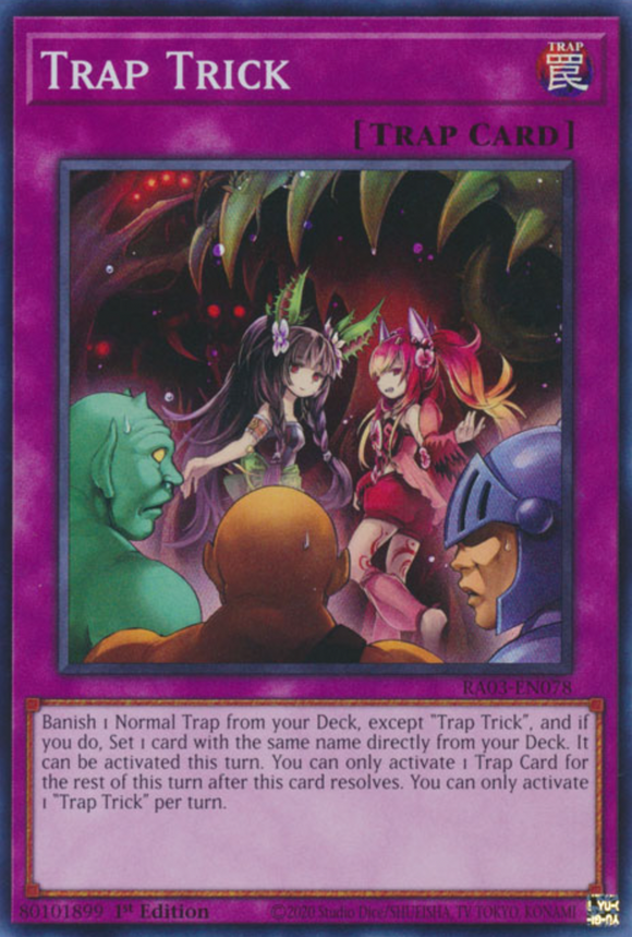 Trap Trick - RA03-EN078 - Super Rare 1st Edition