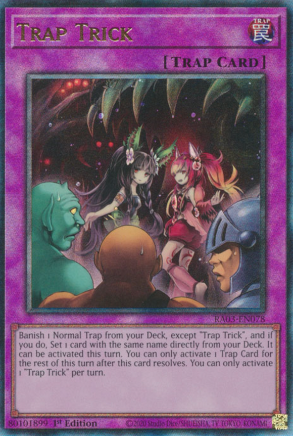 Trap Trick - RA03-EN078 - Ultimate Rare 1st Edition