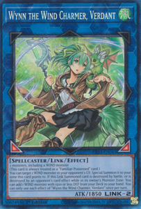 Wynn the Wind Charmer, Verdant - RA03-EN045 - Collector's Rare 1st Edition