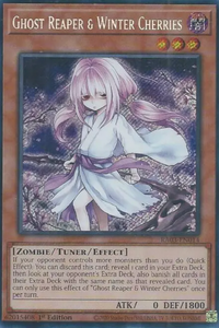 Ghost Reaper & Winter Cherries (Alt. Art) - RA03-EN014 - Secret Rare 1st Edition