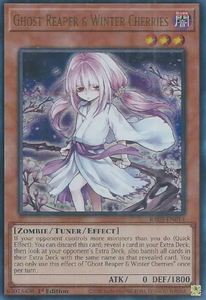 Ghost Reaper & Winter Cherries (Alt. Art) - RA03-EN014 - Ultra Rare 1st Edition