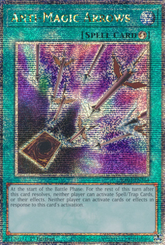 Anti-Magic Arrows - RA03-EN264 - Quarter Century Rare 1st Edition