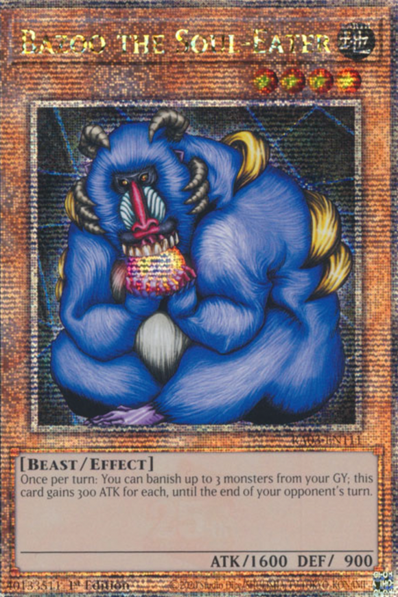 Bazoo the Soul-Eater - RA03-EN111 - Quarter Century Rare 1st Edition