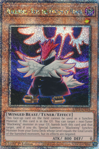 Blackwing - Vayu the Emblem of Honor - RA03-EN224 - Quarter Rare 1st Edition