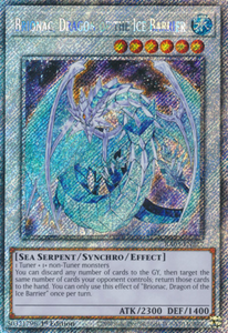 Brionac, Dragon of the Ice Barrier - RA03-EN227 - Platinum Secret Rare 1st Edition