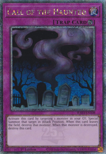 Call of the Haunted - RA03-EN108 - Quarter Century Rare 1st Edition