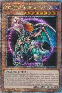 Chaos Emperor Dragon - Envoy of the End - RA03-EN133 - Quarter Rare 1st Edition