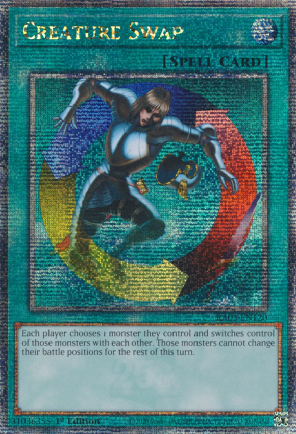 Creature Swap - RA03-EN120 - Quarter Century Rare 1st Edition