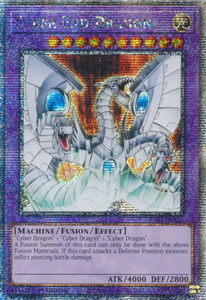 Cyber End Dragon - RA03-EN156 - Quarter Century Rare 1st Edition
