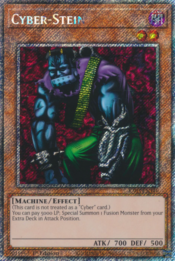 Cyber-Stein - RA03-EN146 - Platinum Secret Rare 1st Edition