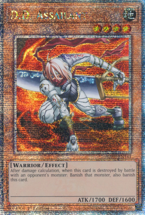 D.D. Assailant - RA03-EN141 - Quarter Century Rare 1st Edition