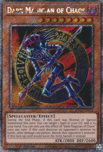 Dark Magician of Chaos - RA03-EN134 - Platinum Secret Rare 1st Edition