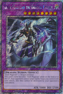 Dark Magician the Dragon Knight - RA03-EN268 - Platinum Secret Rare 1st Edition
