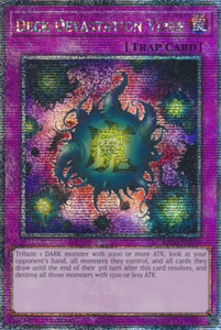 Deck Devastation Virus - RA03-EN150 - Quarter Century Rare 1st Edition