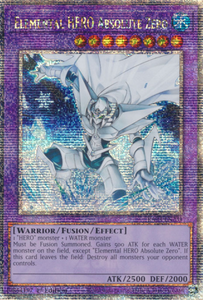 Elemental HERO Absolute Zero - RA03-EN231 - Quarter Century Rare 1st Edition
