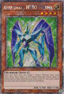 Elemental HERO Prisma - RA03-EN193 - Platinum Secret Rare 1st Edition