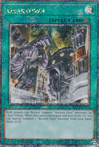Geartown - RA03-EN203 - Quarter Century Rare 1st Edition