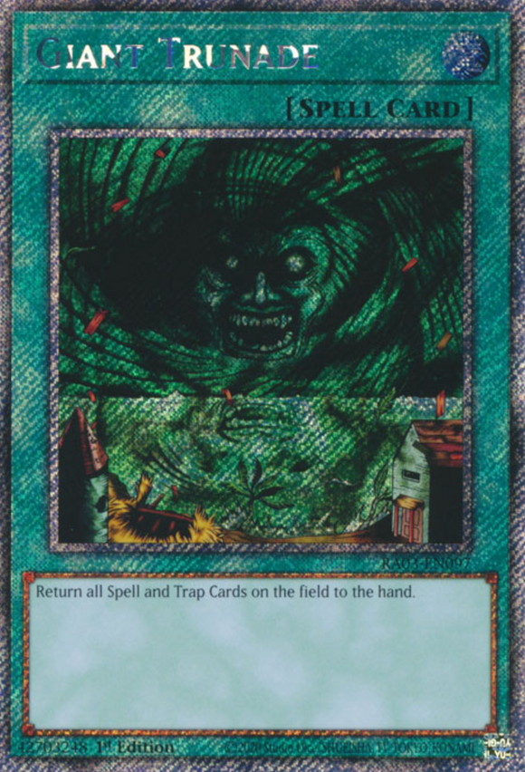 Giant Trunade - RA03-EN097 - Platinum Secret Rare 1st Edition