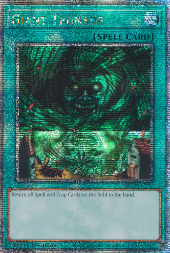 Giant Trunade - RA03-EN097 - Quarter Century Rare 1st Edition