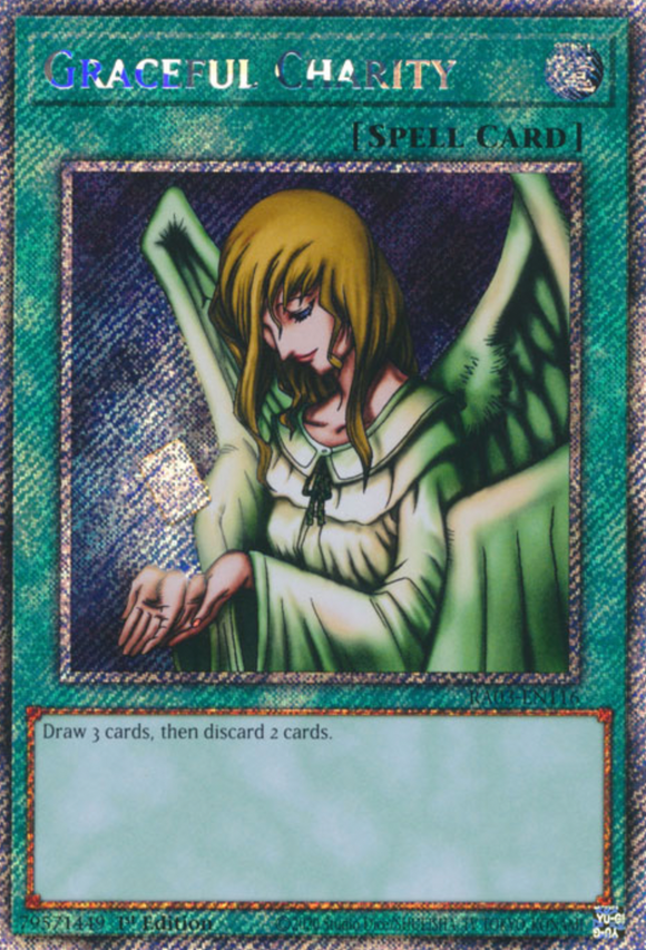 Graceful Charity - RA03-EN116 - Platinum Secret Rare 1st Edition