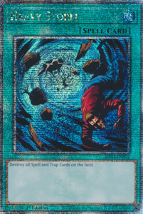 Heavy Storm - RA03-EN092 - Quarter Century Secret Rare 1st Edition