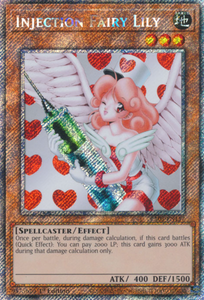 Injection Fairy Lily - RA03-EN117 - Platinum Secret Rare 1st Edition