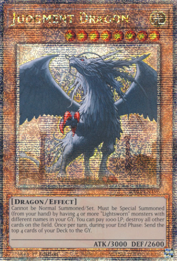 Judgment Dragon - RA03-EN196 - Quarter Century Rare 1st Edition