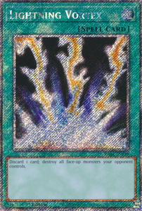 Lightning Vortex - RA03-EN148 - Platinum Secret Rare 1st Edition